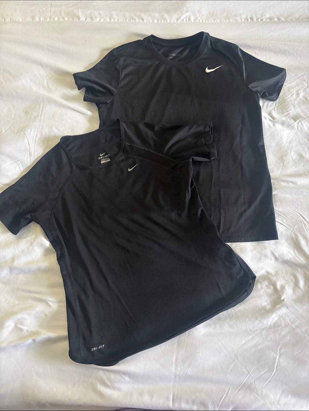 Nike Black Dri-FIT Performance Short Sleeve Tee (Pair)